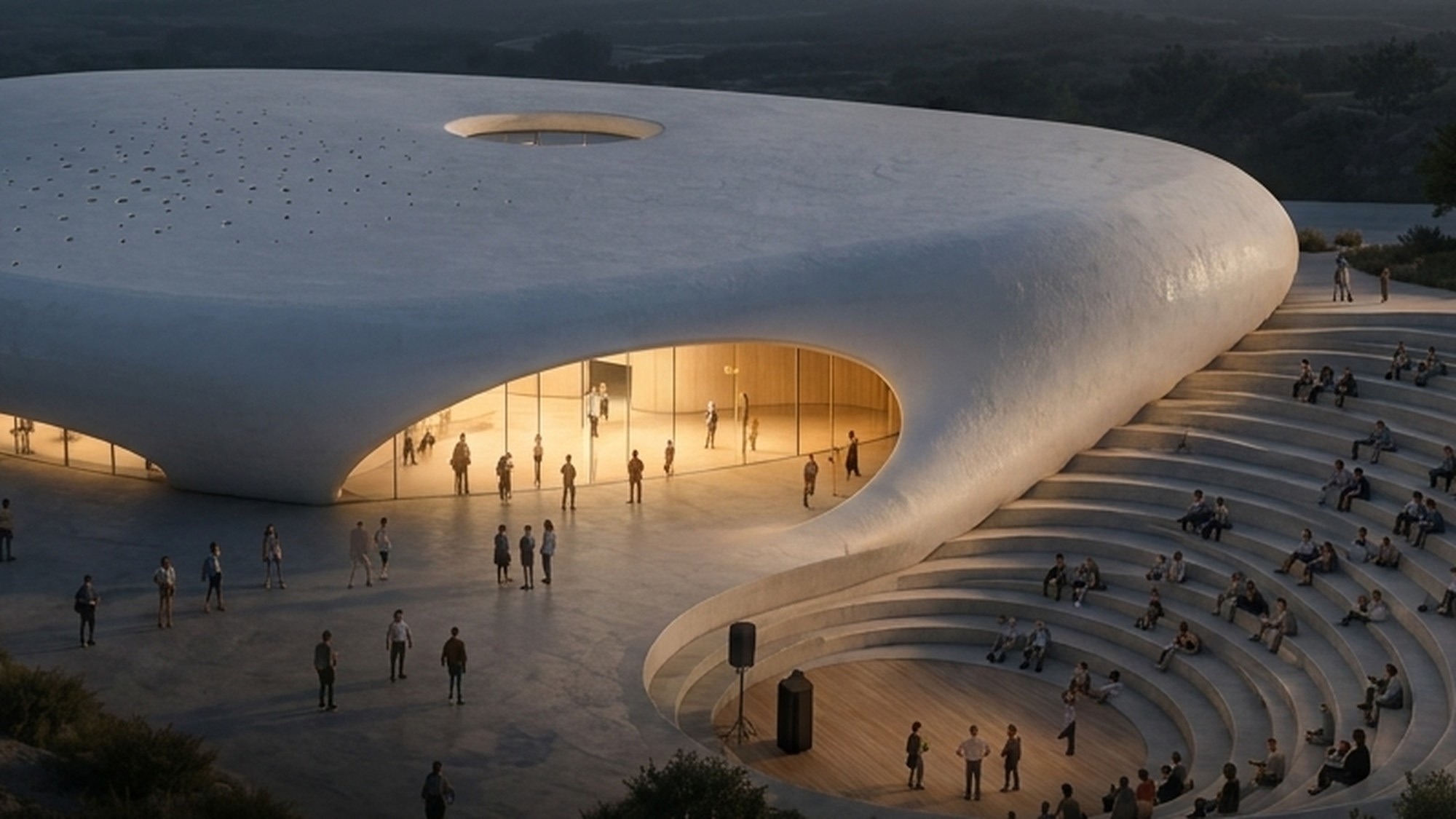 White Stone Center, la sede permanente